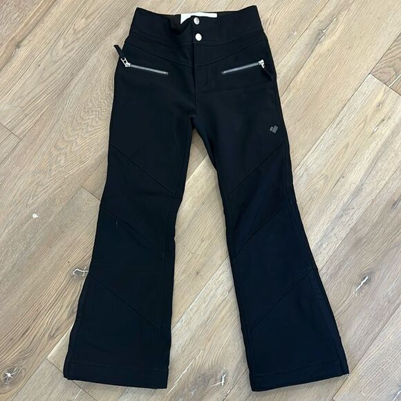 Obermeyer Teen Black Ski Pant with Zipper Pockets (M/10-12) - Picture 1 of 5